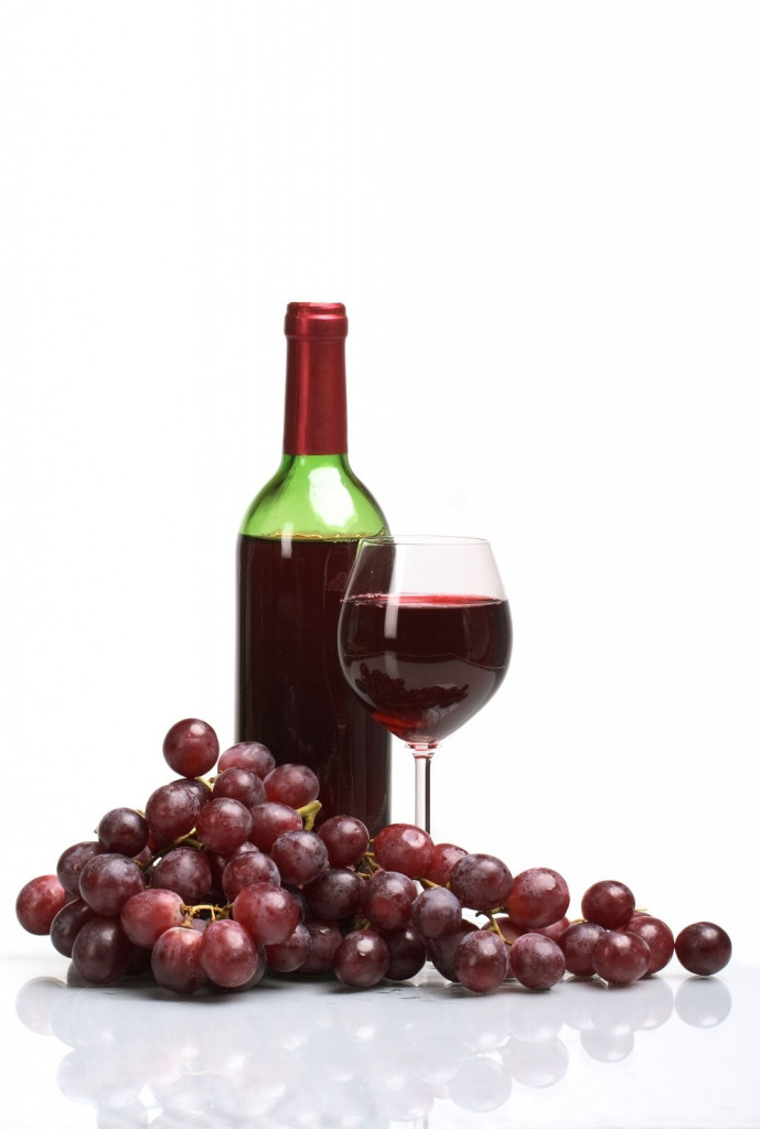 Crno Crveno vino Grožđe