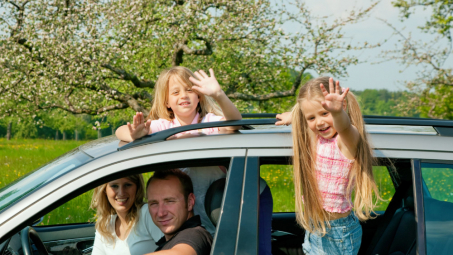 Porodica Porodično putovanje Automobil