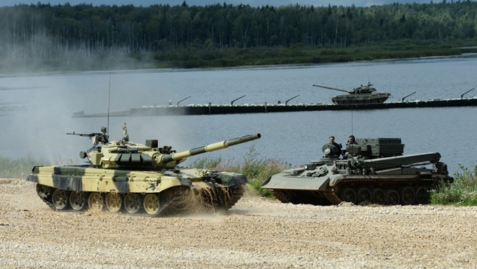 Vojska Srbije Srpski tenkisti u Rusiji