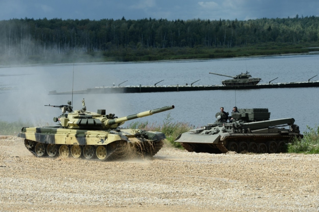Vojska Srbije Srpski tenkisti u Rusiji