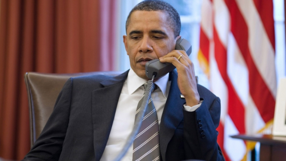 Barak Obama telefon