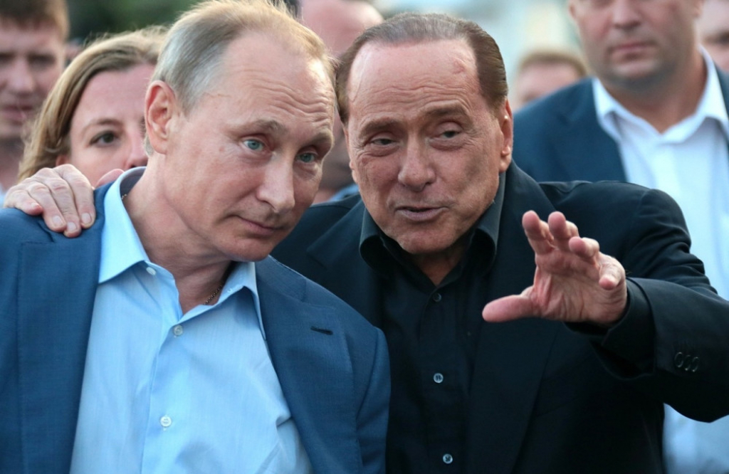 Prijatelji: Vladimir Putin i Silvio Berluskoni