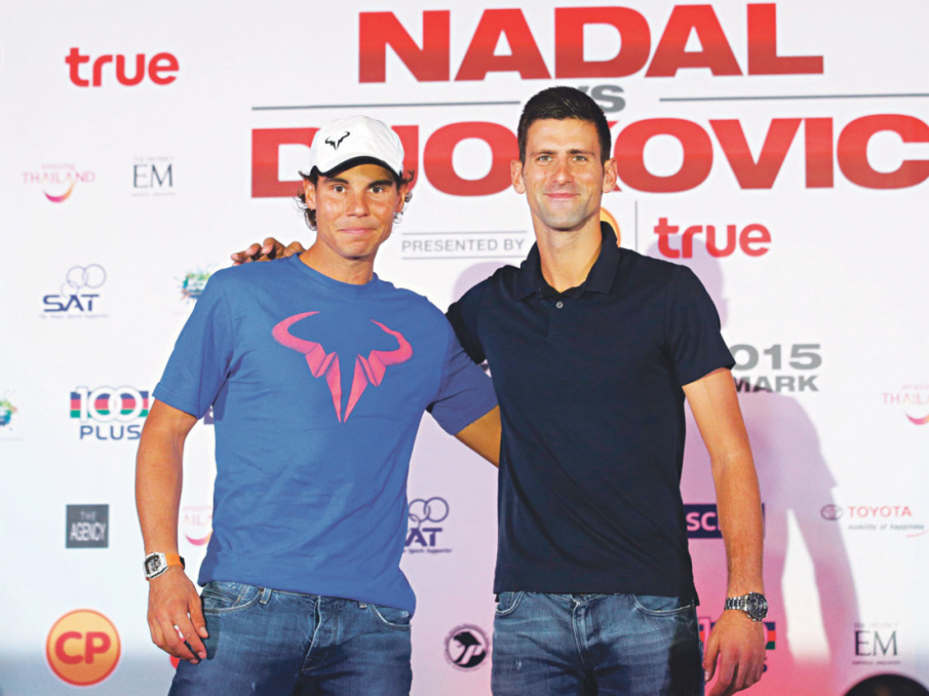 Spremni za spektakl:  Đoković i Nadal