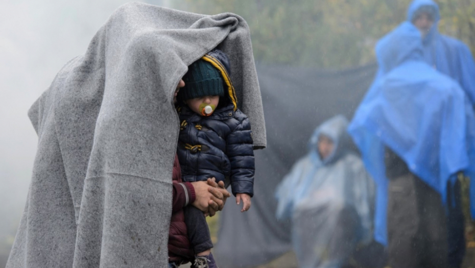 Izbeglice na hrvatsko-slovenačkoj granici