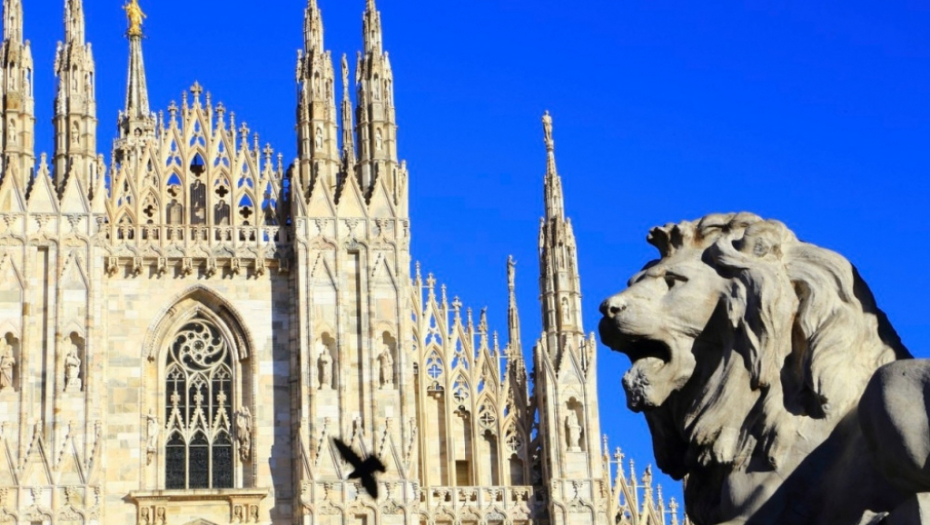 Milano Italija Trg Duomo