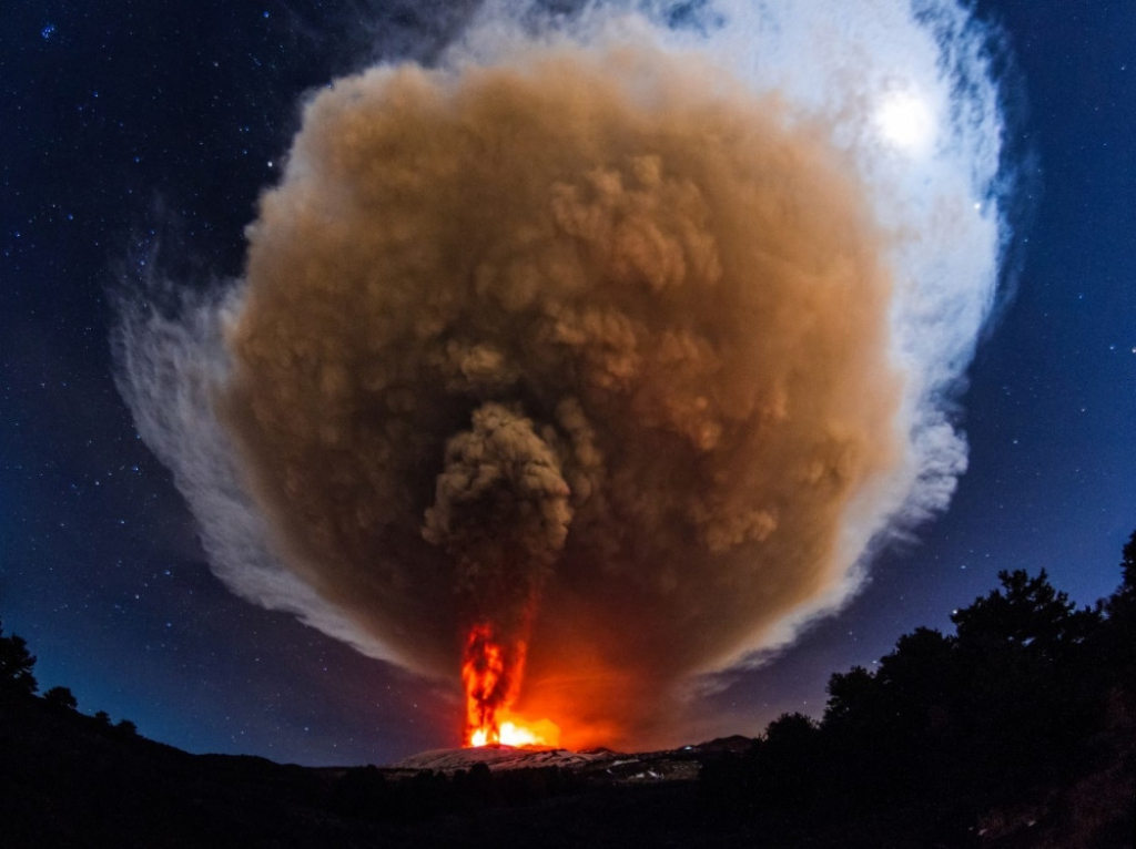 Etna, erupcija