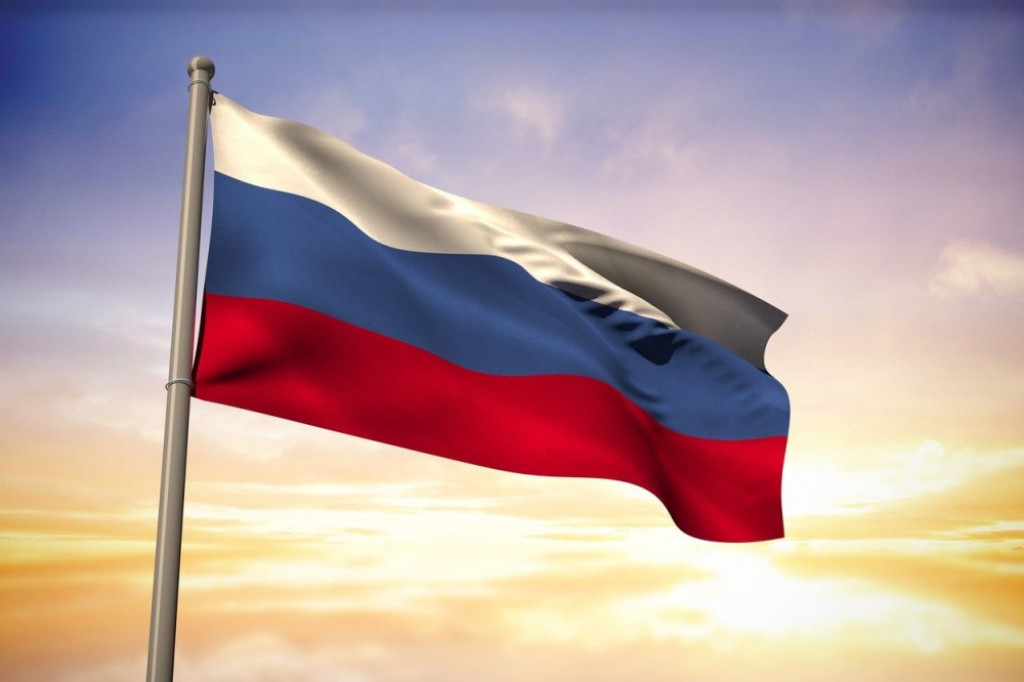 Rusija, zastava