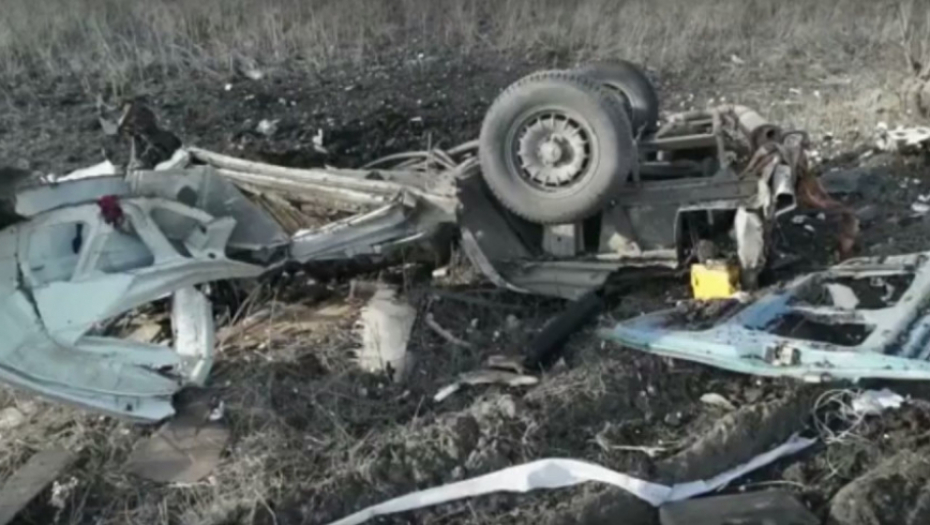Ukrajina: Autobus naleteo na minu