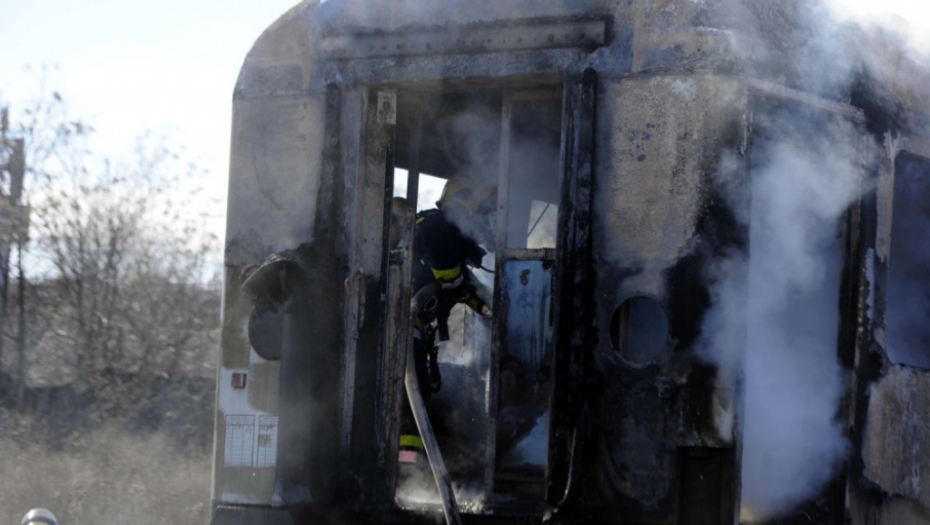 Požar u Beogradu, zapalio se vagon