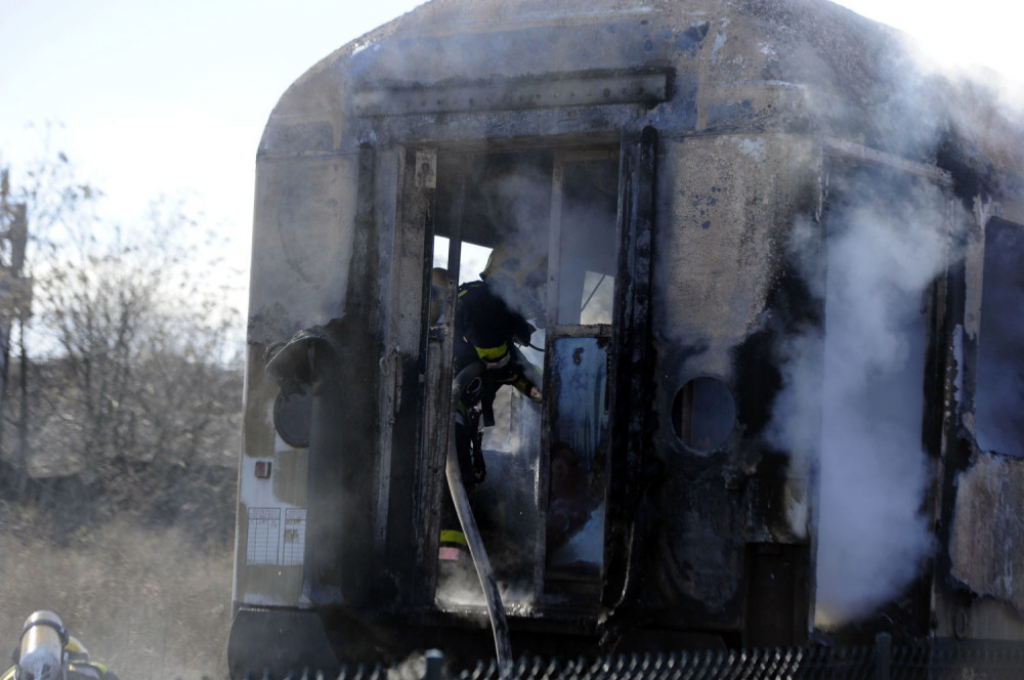 Požar u Beogradu, zapalio se vagon