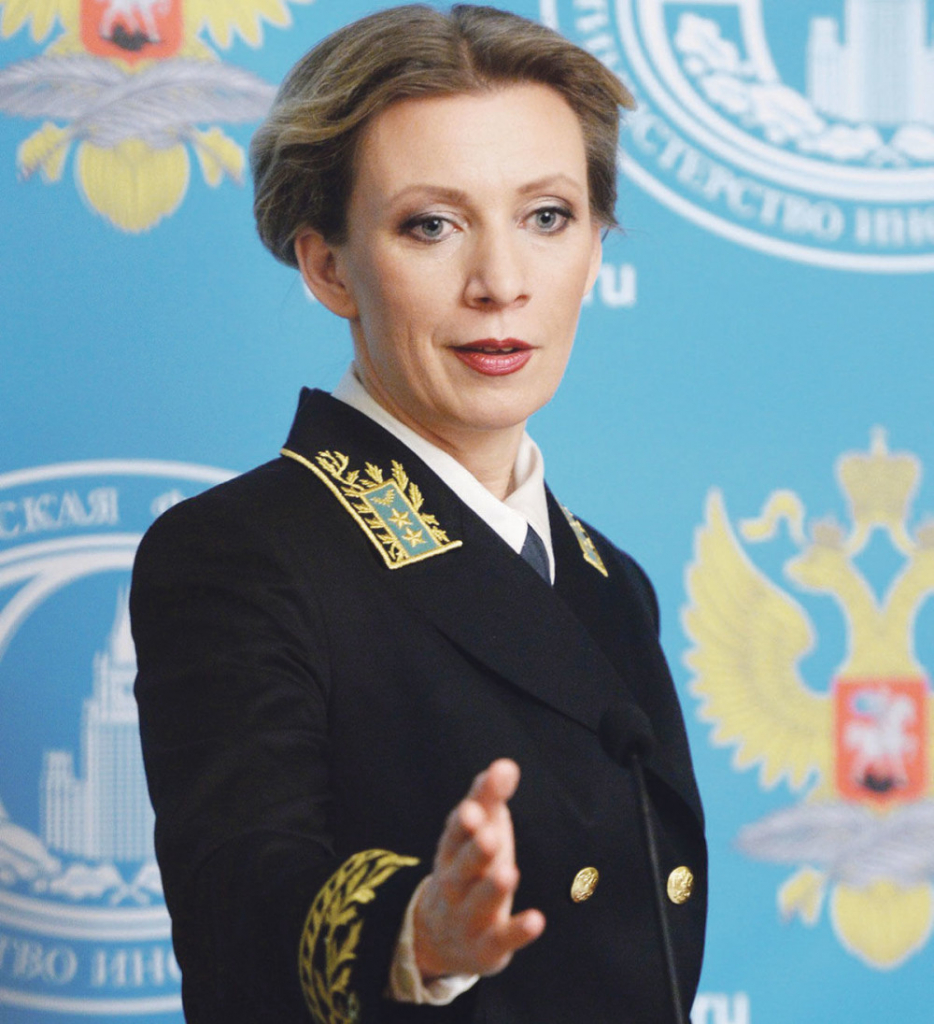 Putinova portparolka:  Marija Zaharova