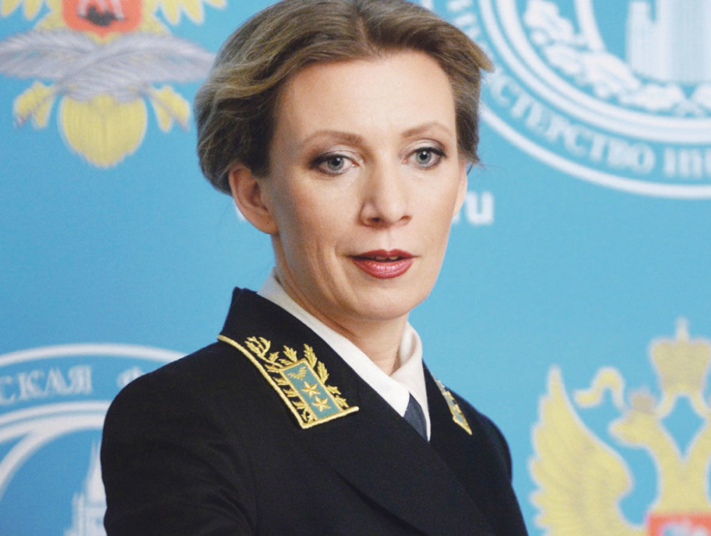 Portparol Ministarstva spoljnih poslova Rusije Marija Zaharova