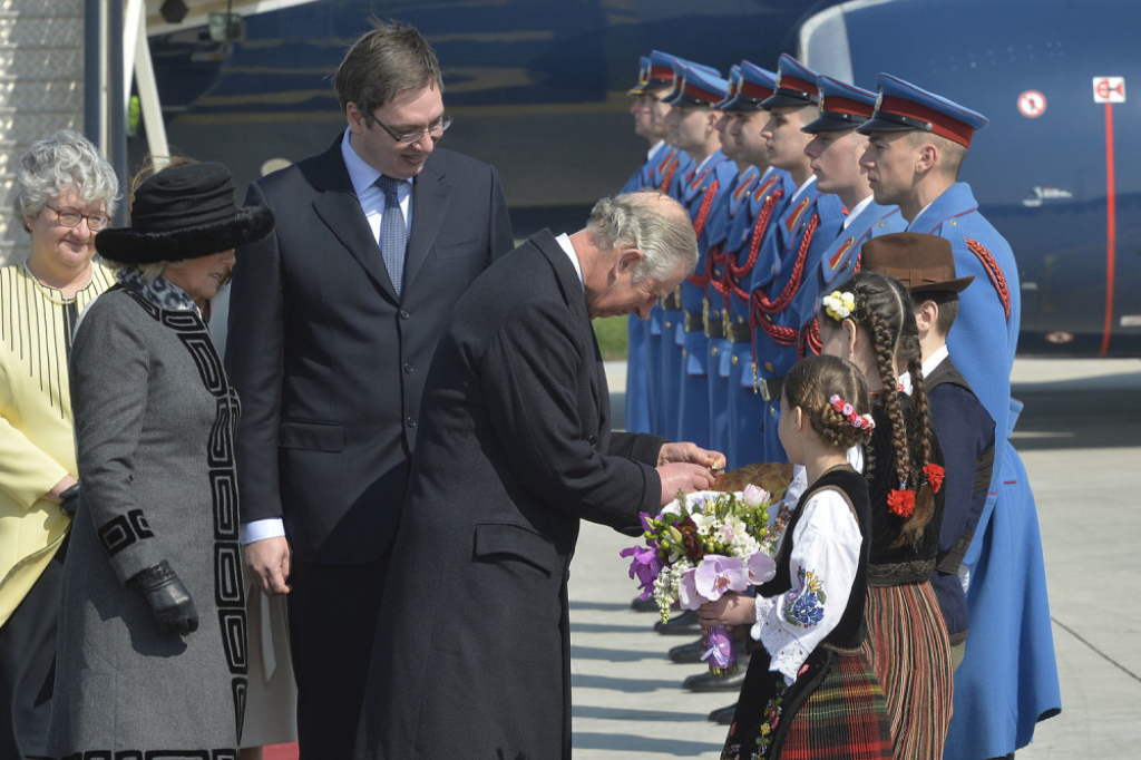 Princ Čarls i princeza Kamila u Srbiji