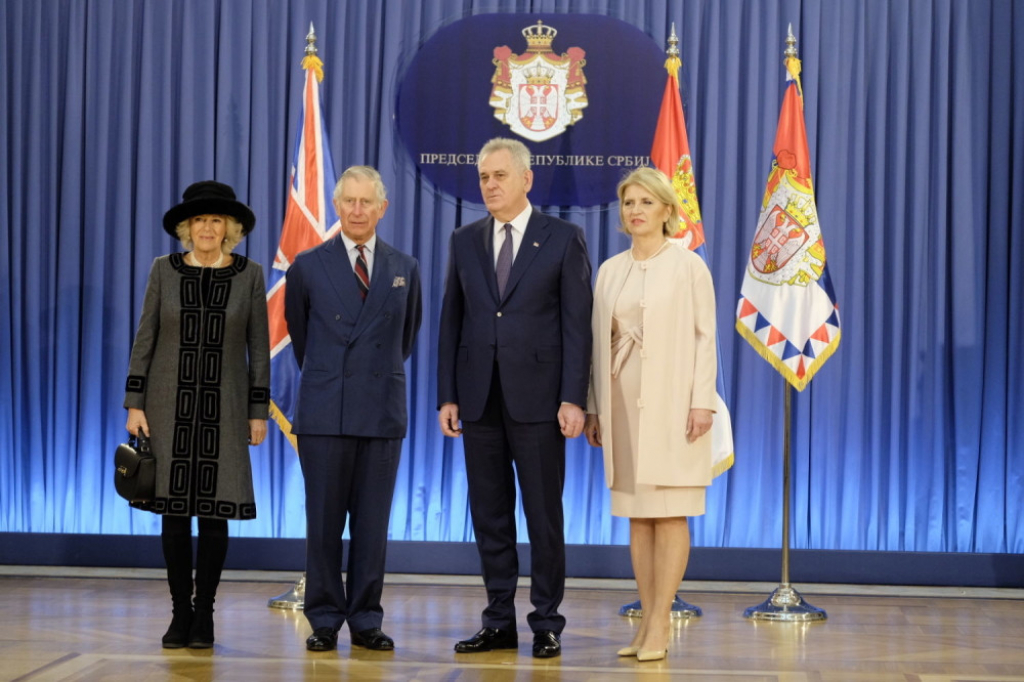 Princ Čarls i princeza Kamila u Srbiji