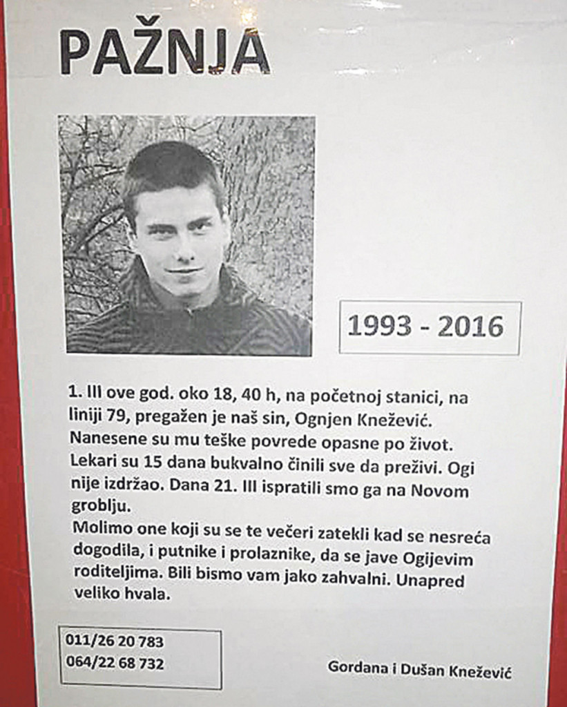 Beograd oblepljen plakatima