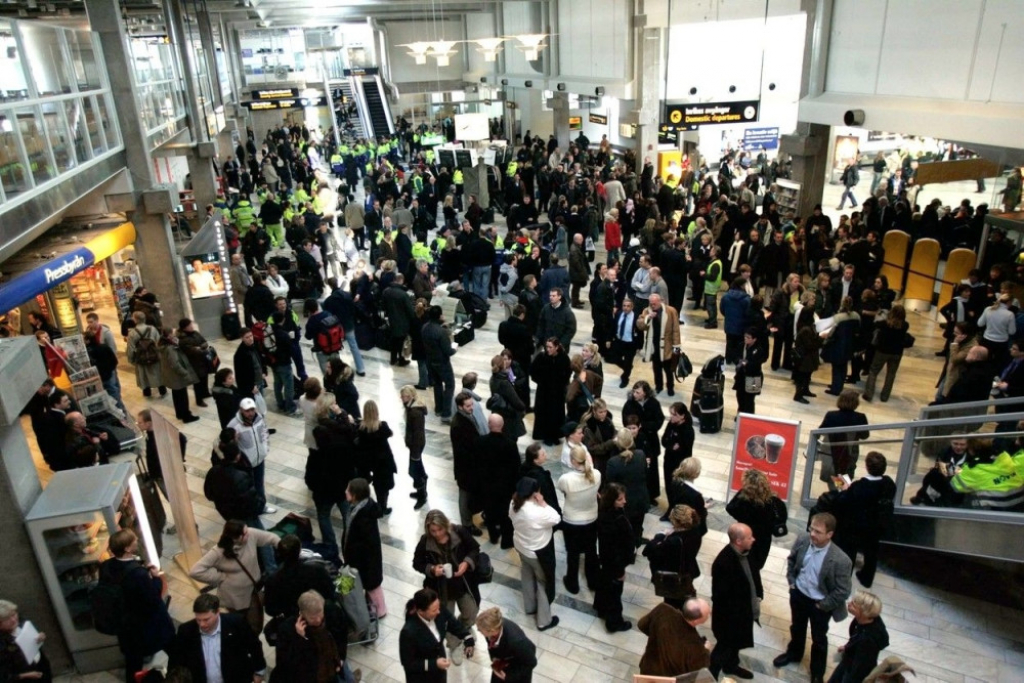 Landveter aerodrom, Geteborg, Švedska