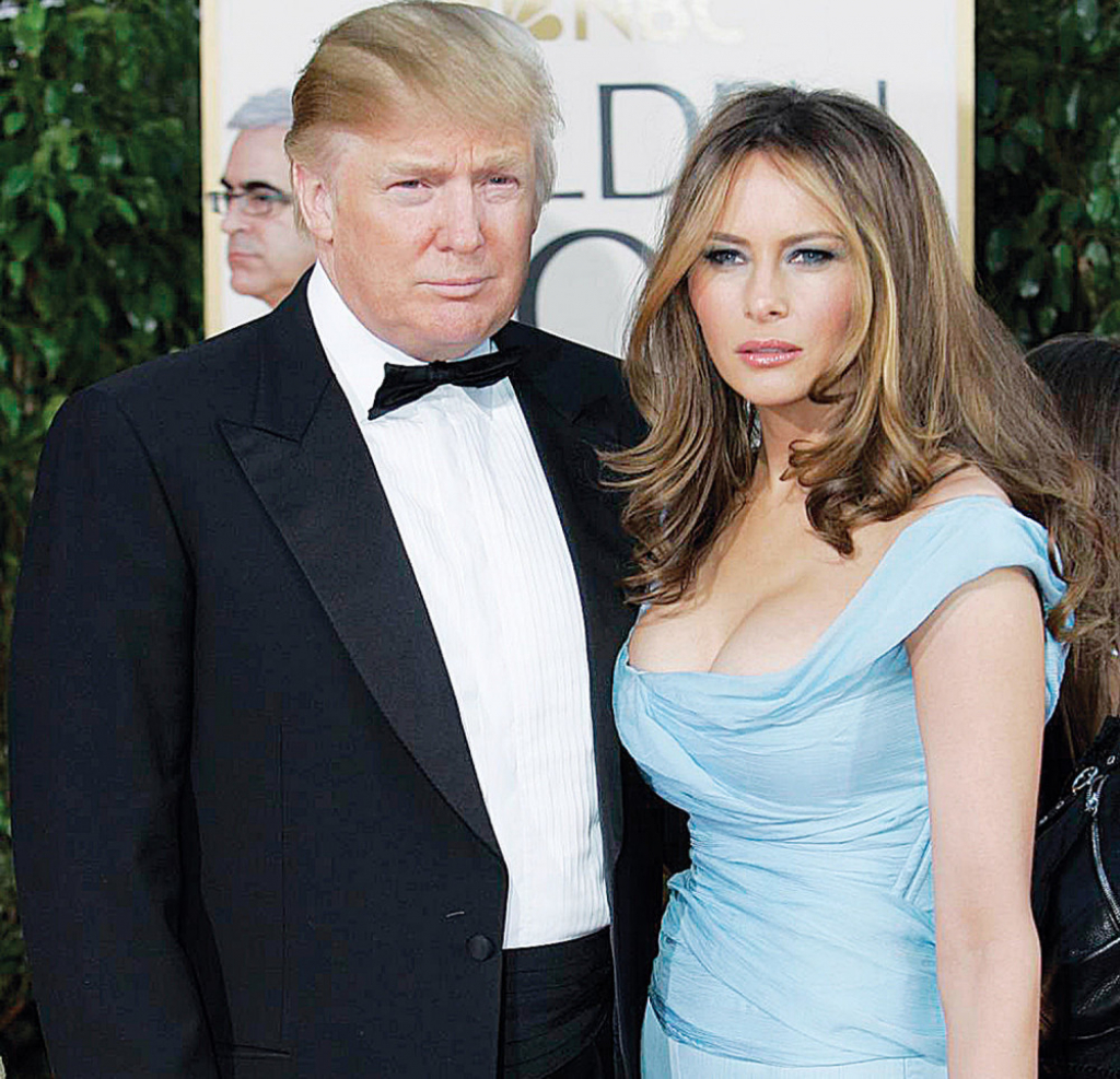 Ušla i ona u kampanju: Donald i Melanija