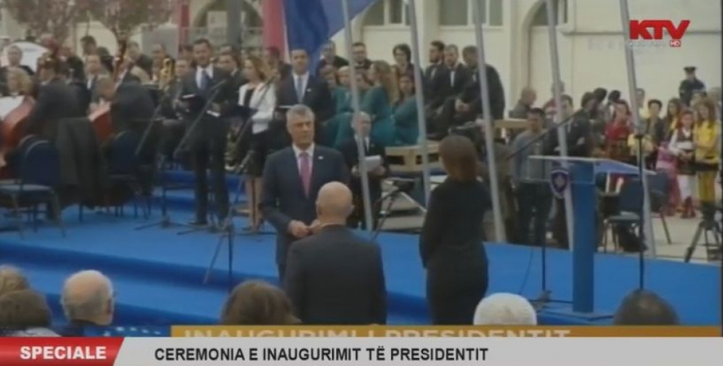 Inauguracija Hašima Tačija