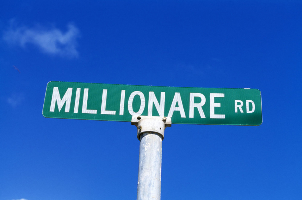 milioneri, znak, ulica