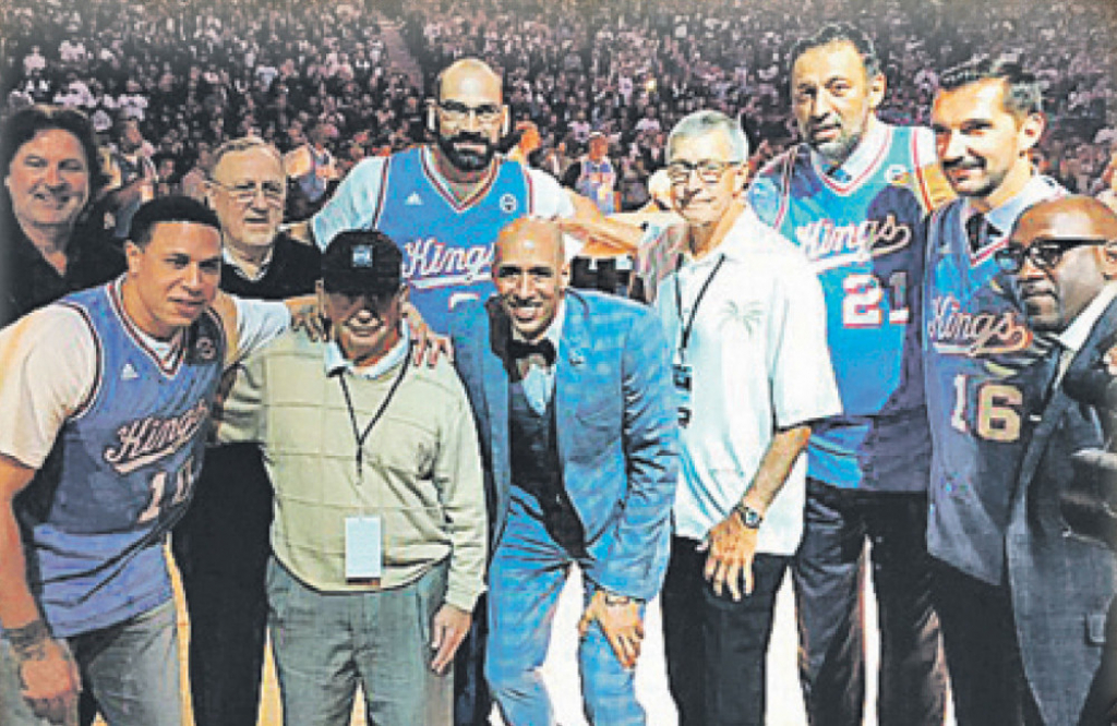 Kao nekada: Divac i Peđa u društvu bivših saigrača i trenera