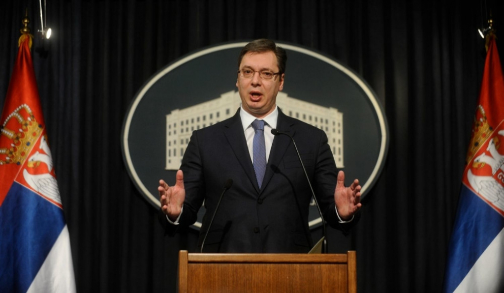 Vučić na konferenciji za novinare