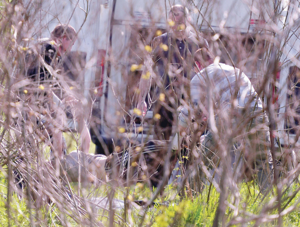 Mesto na kom je nađena pevačica