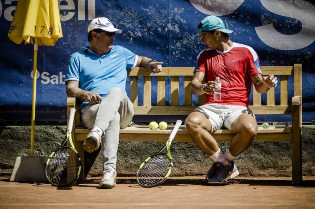 Toni Nadal sa Rafaelom