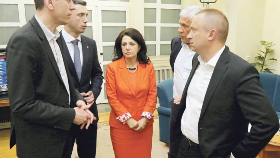 Cenzus koalicija: Radulović, Obradović, Sanda, Tadić i Pajtić