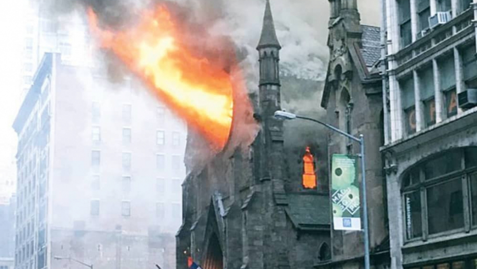 Ni 170 vatrogasaca nije uspelo da spase srpsku svetinju 