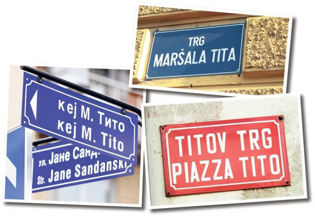 Najviše ulica  Tito ima u Italiji