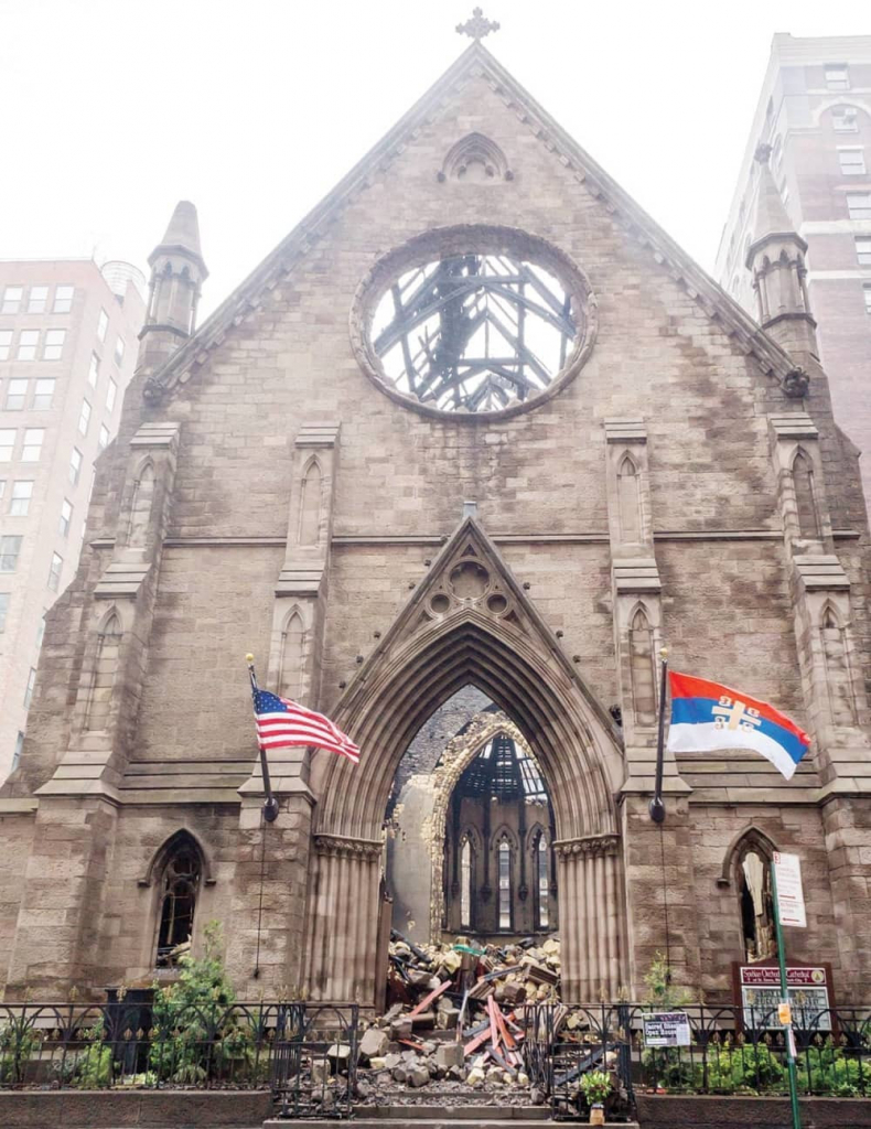 Ovako sada izgleda unutrašnjost srpske crkve u Njujorku