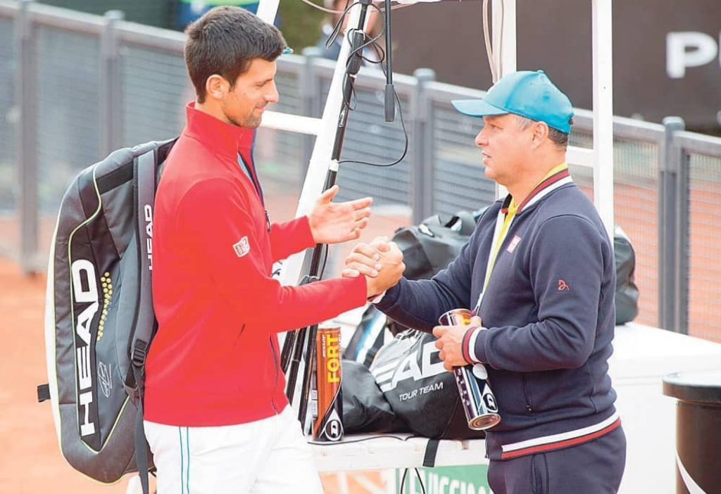 Pozdrav sve govori: Đoković i Vajda