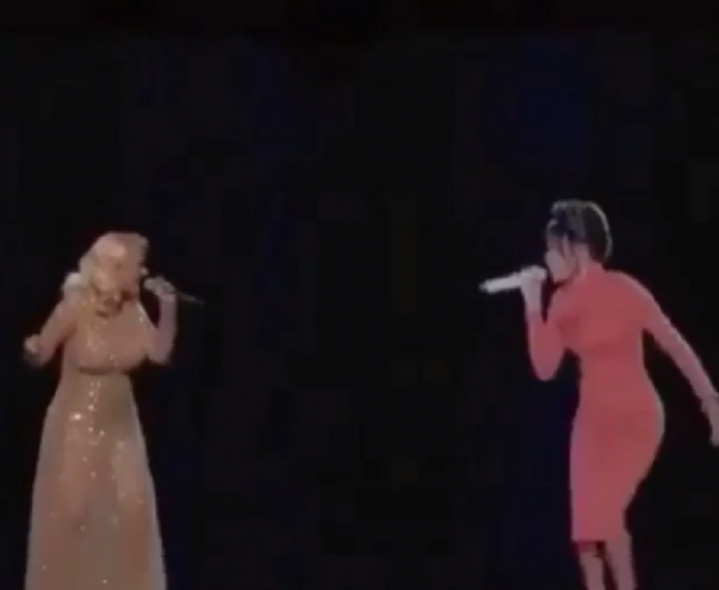 Kristina i hologramska Vitni