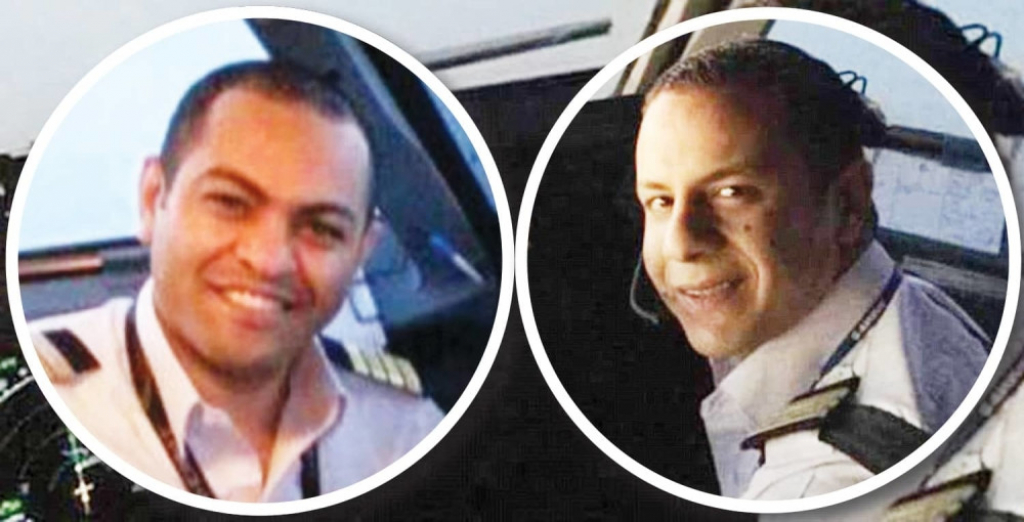 Pilot Mohamed Said i kopilot Mohamad Asem