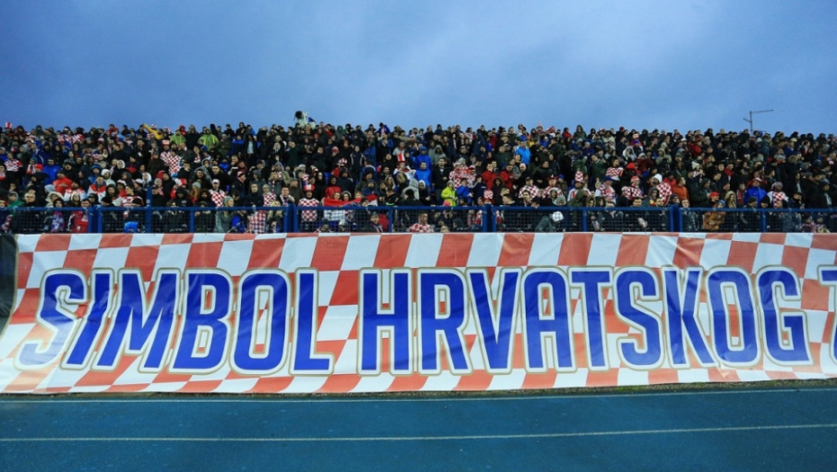 Hrvatski navijači na meču protiv Izraela