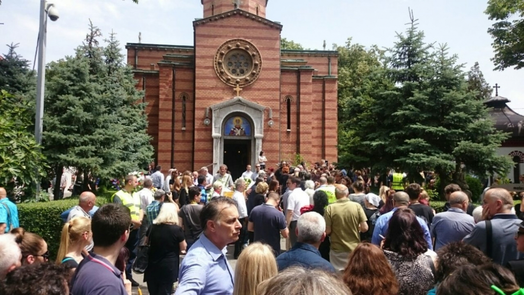 Sahrana Milorada Mandića Mande