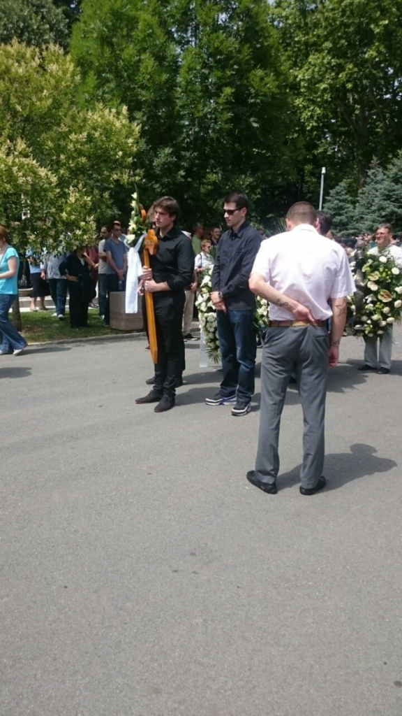 Sahrana Milorada Mandića Mande