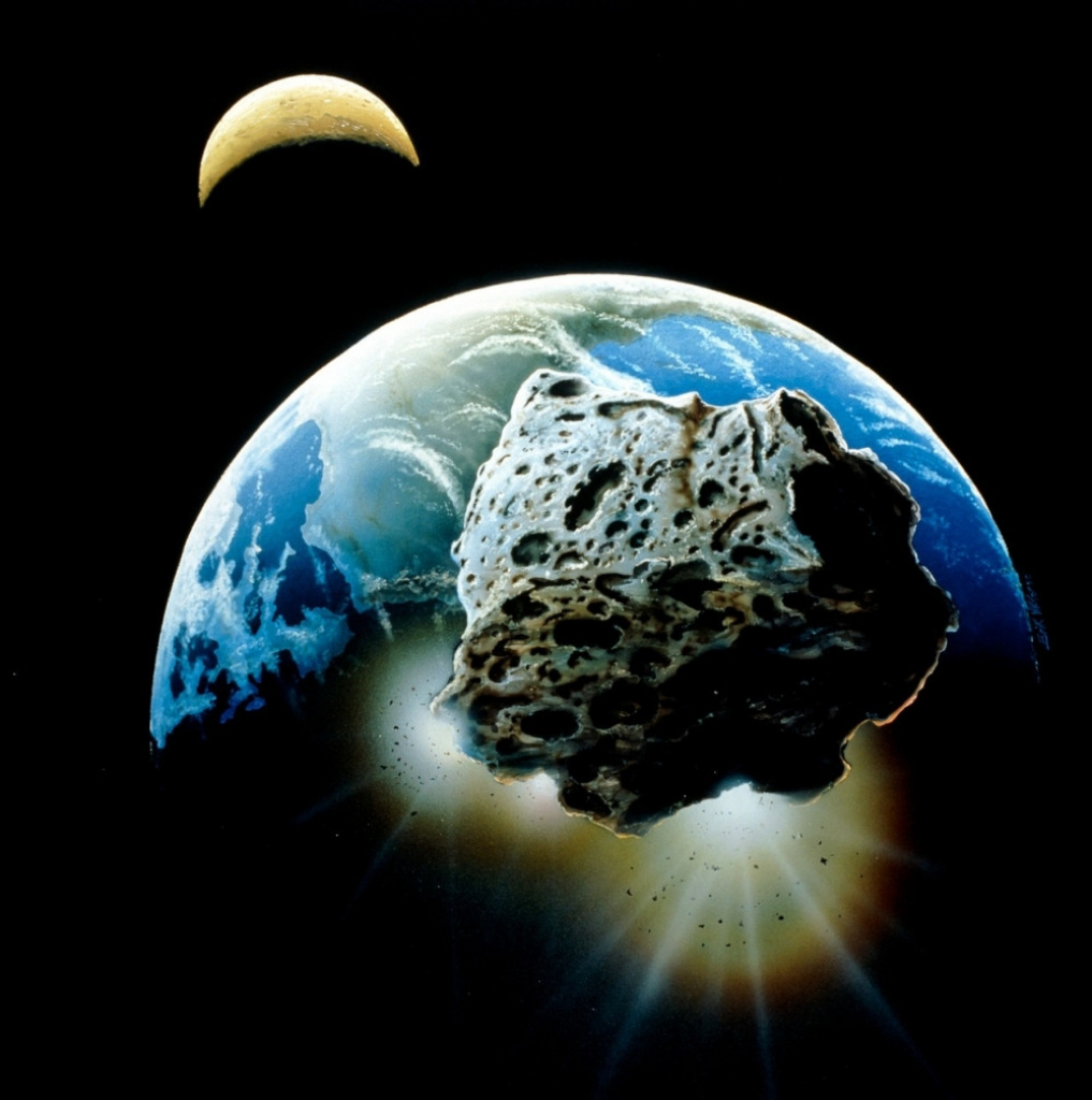 Zemlja, mesec, asterod