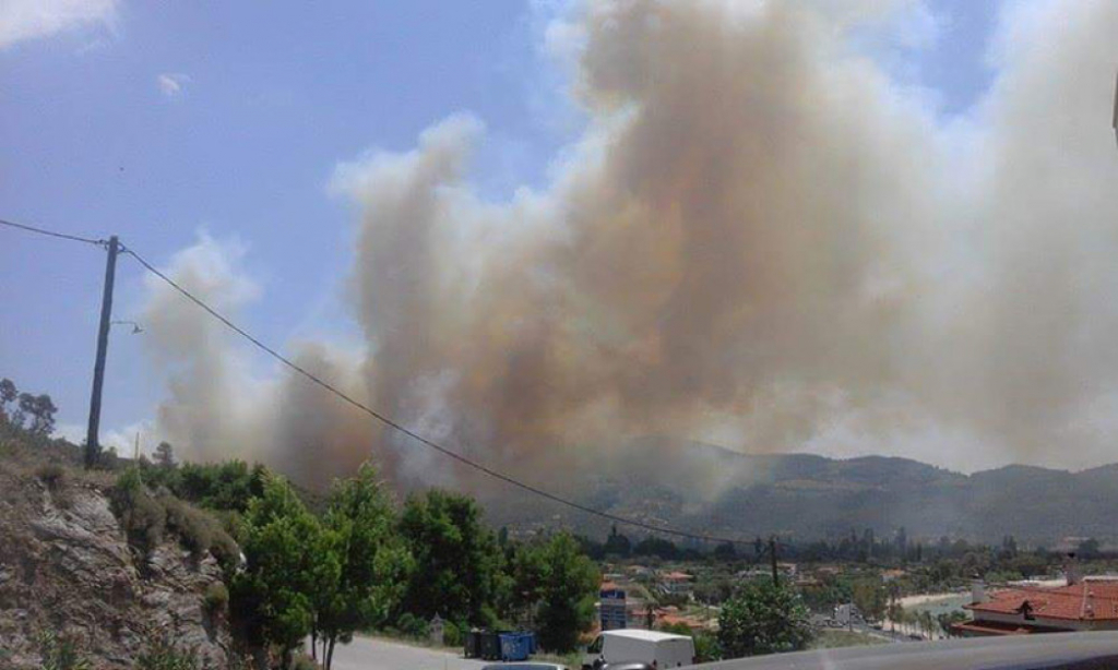 Požar na Halkidikiju