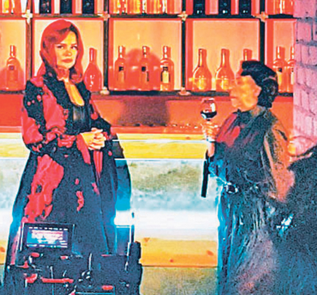 Scena iz spota: Seve i Seka