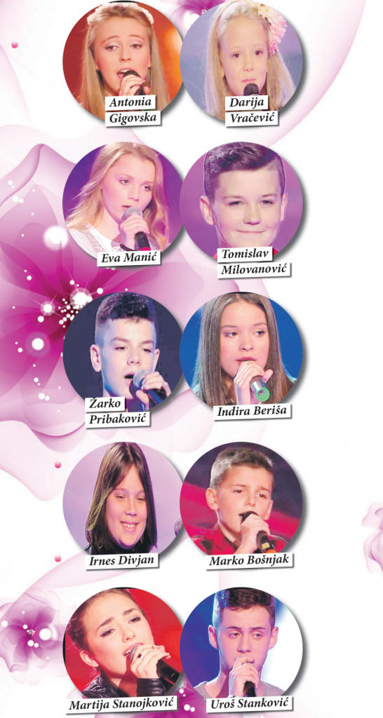 Mališani su se pre finalna vredno spremali za svoje nastupe