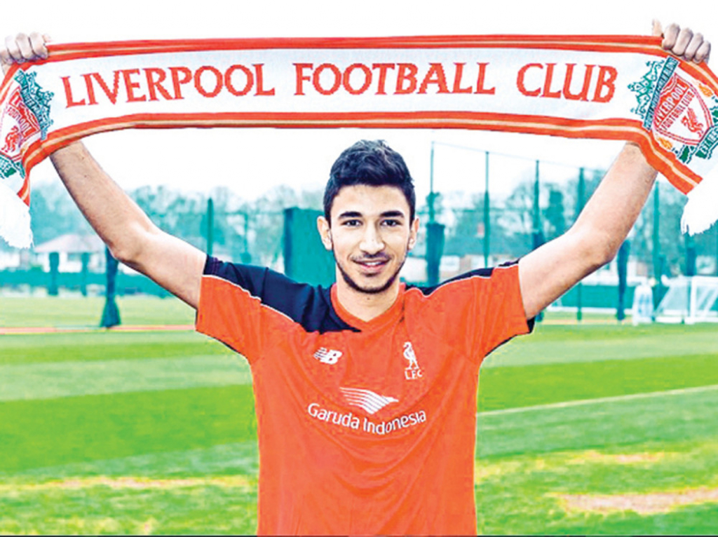 Marko tokom predstavljanja na Enfildu