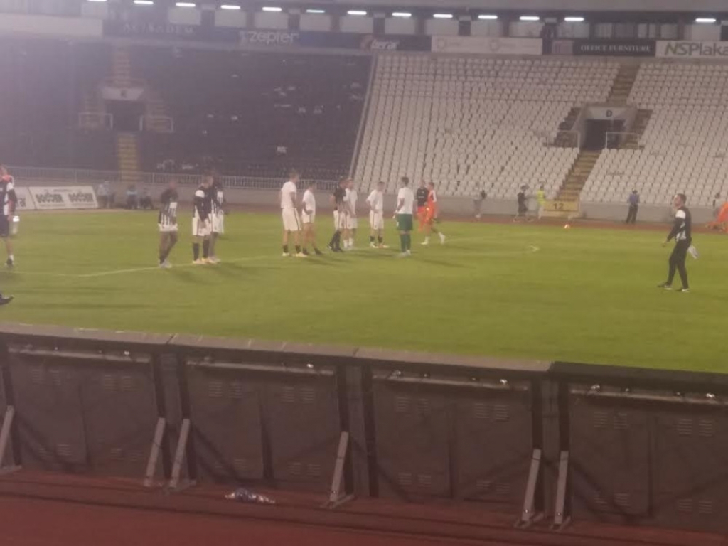 Lakši trening fudbalera Partizana