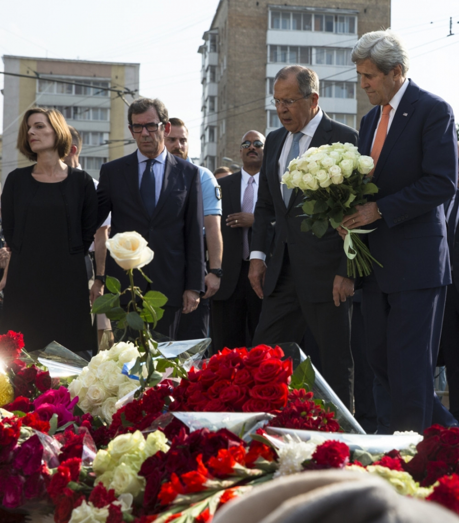 Džon Keri Sergej Lavrov