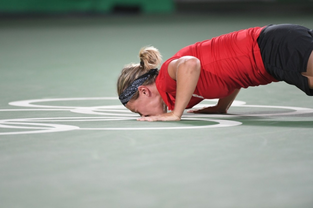 Olimpijski turnir u tenisu Kirsten Flipkens