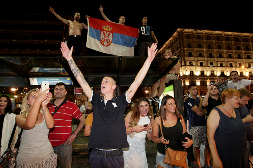 Beograd slavalje vaterpolisti