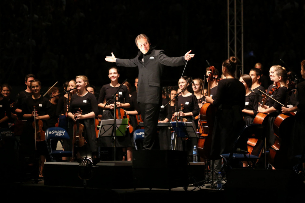 Filharmonija pod otvorenim nebom na Tašmajdanu