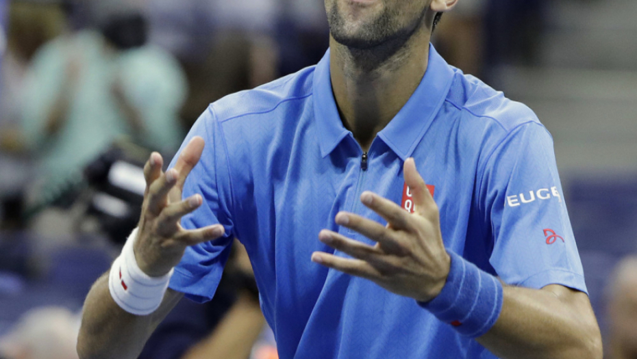 Novak Đoković na US Openu 2016.