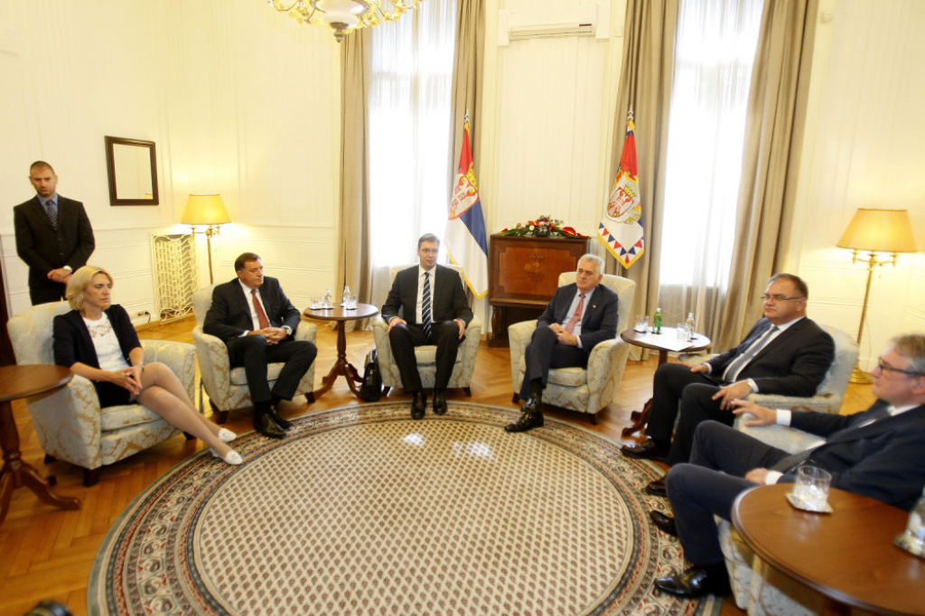 Vučić, Nikolić, Cvijanović, Bosić, Dodik, Ivanić