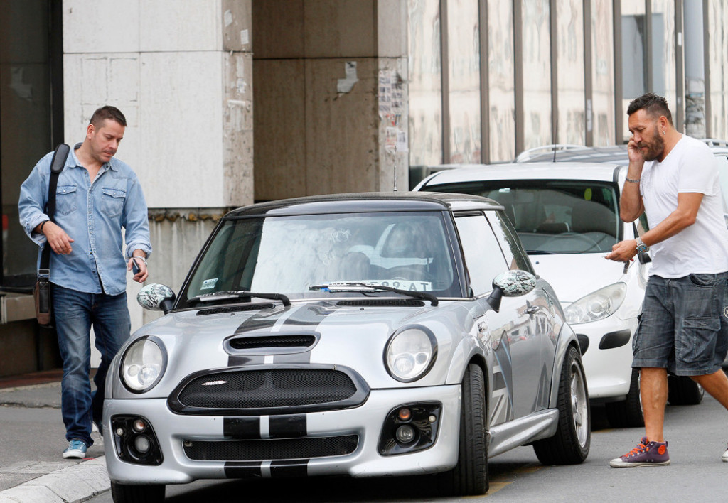 Slavili, pa posetili bebu: Georgiev i Nigor